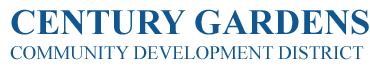 Century Gardens Community Development District Logo